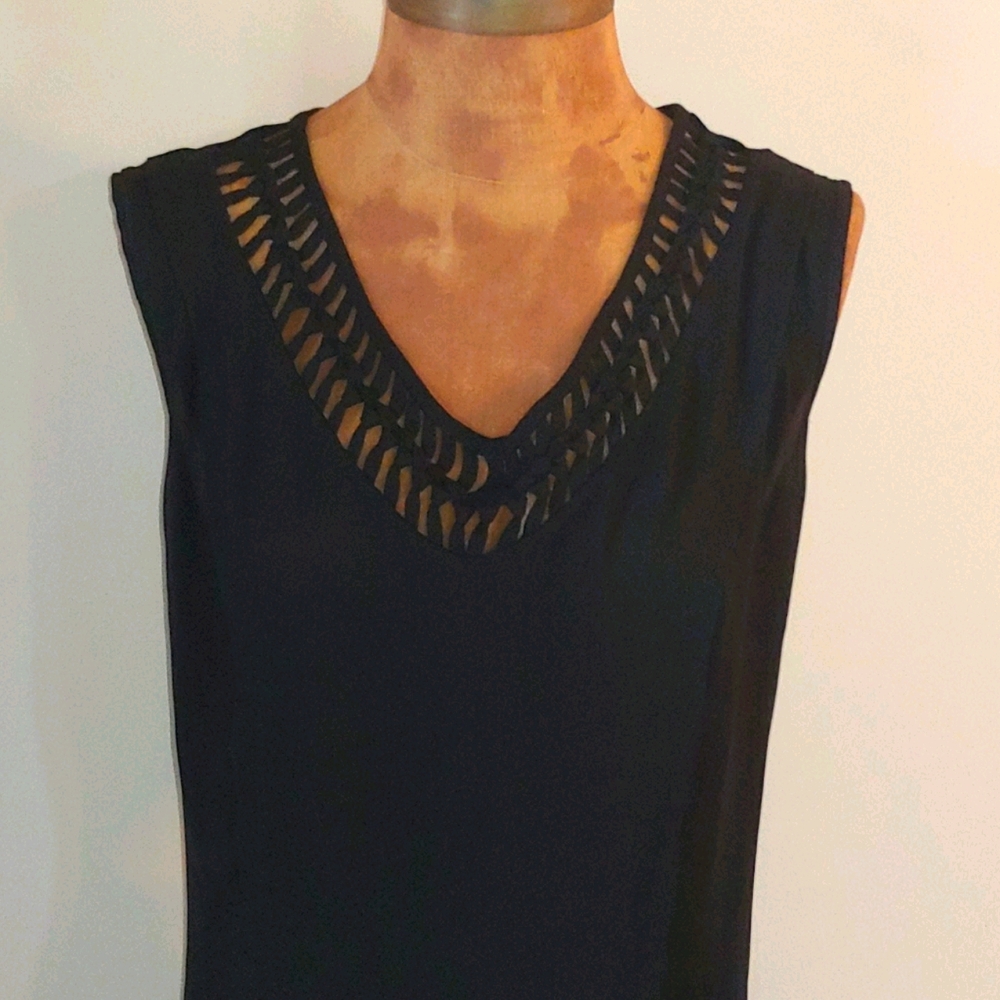 NWT Anthropologie black shell
